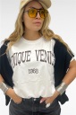 t-shirt  con stampa venice